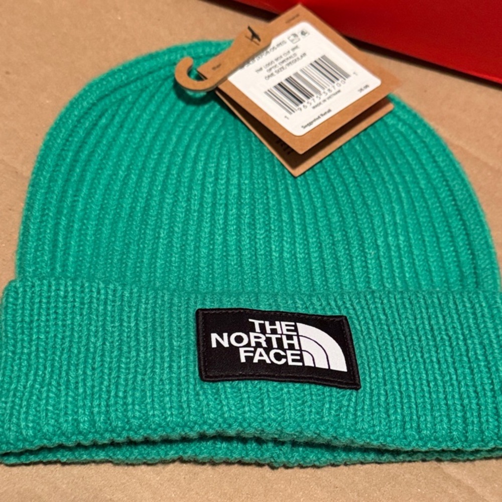 The North Face Green Beanie